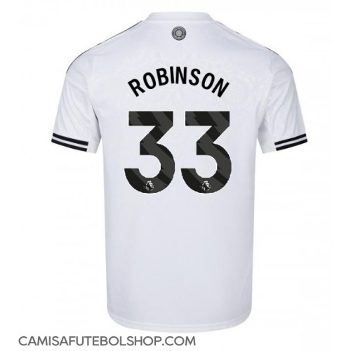 Camisa de time de futebol Fulham Antonee Robinson #33 Replicas 1º Equipamento 2025-26 Manga Curta